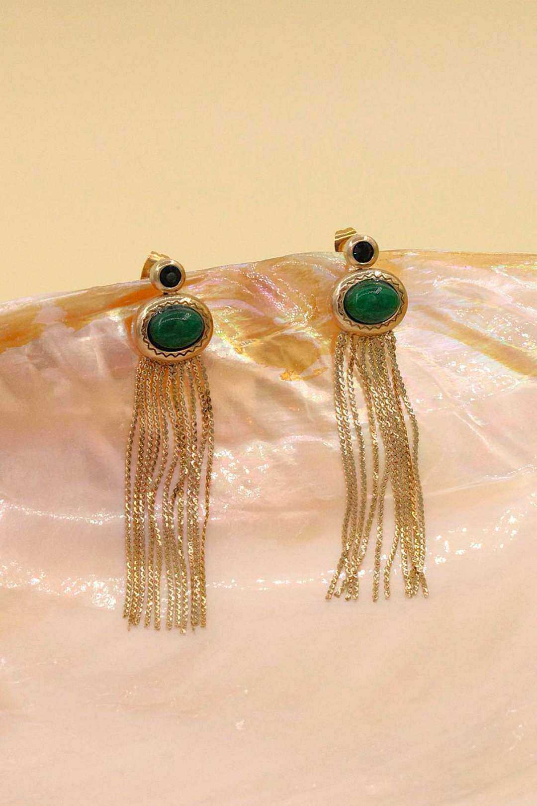 Wholesaler MAISON OKAMI - Dangling stainless steel earrings