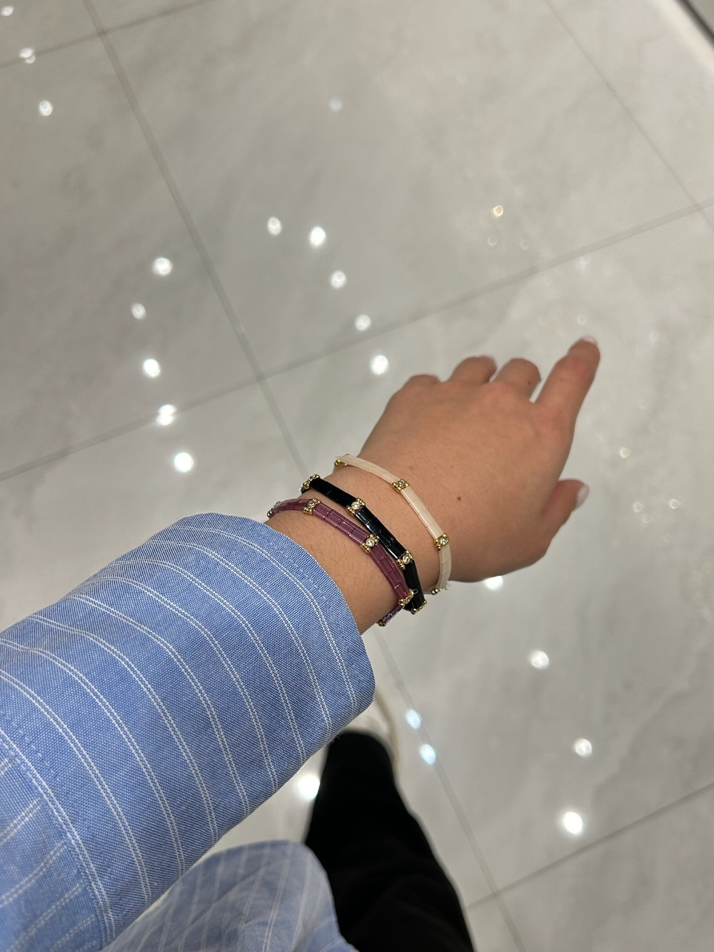 Wholesaler MAISON OKAMI - Elegant, adjustable beaded bracelets