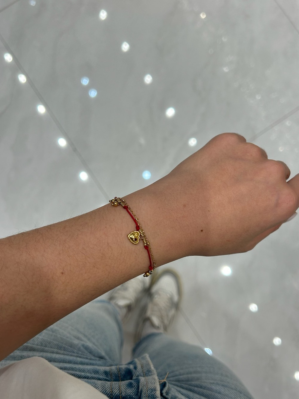 Wholesaler MAISON OKAMI - Cord bracelet with heart pendant