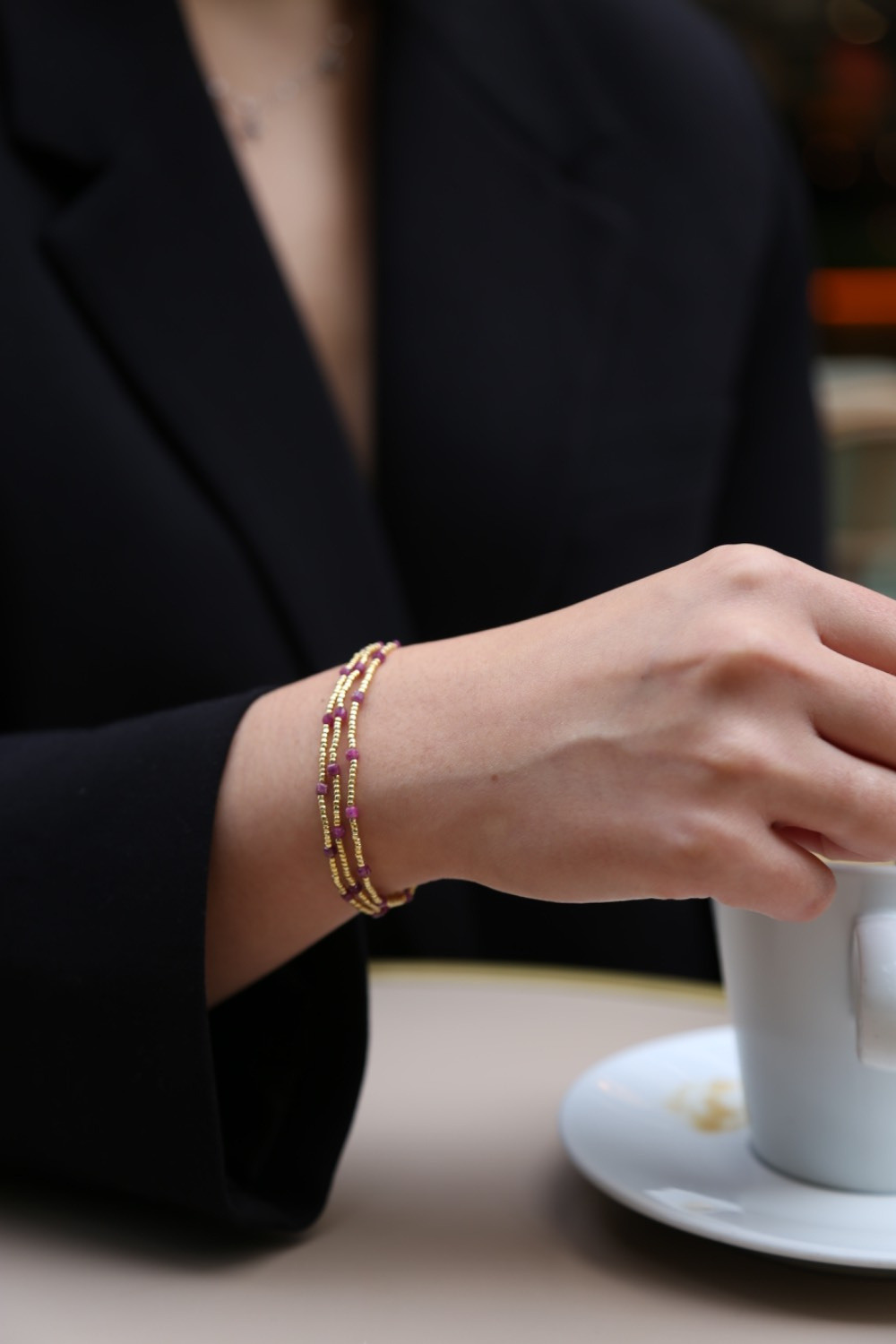 Grossiste MAISON OKAMI - Set de 3 bracelets en perles Miyuki élastiques