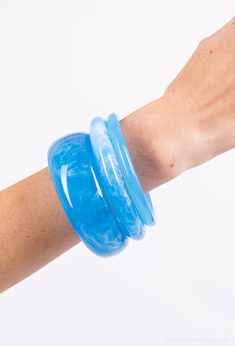 Wholesaler MAISON OKAMI - Resin bracelet with a unique and elegant design