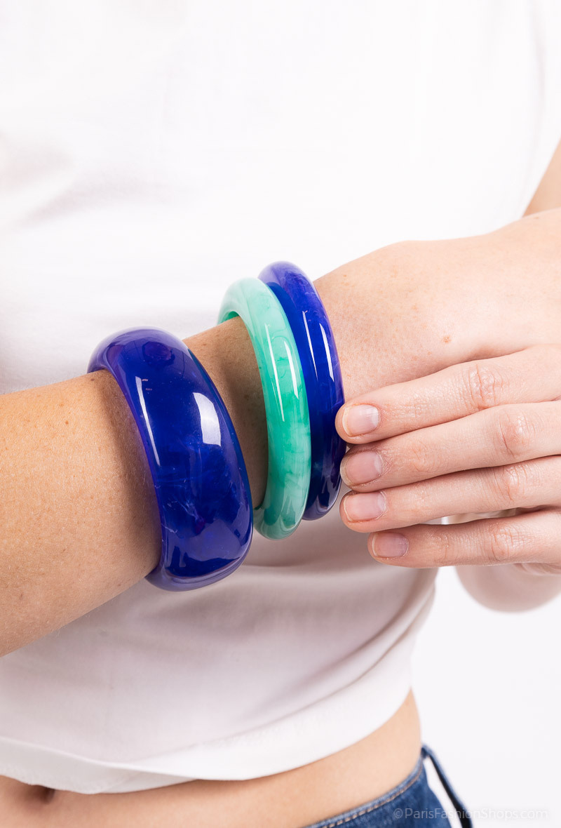 Wholesaler MAISON OKAMI - Resin bracelet with a unique and elegant design