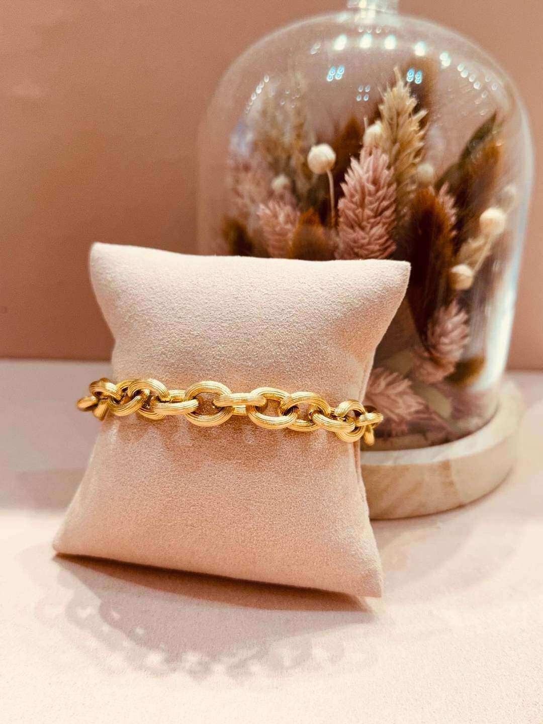 Wholesaler MAISON OKAMI - Stainless steel chain bracelet with an elegant design