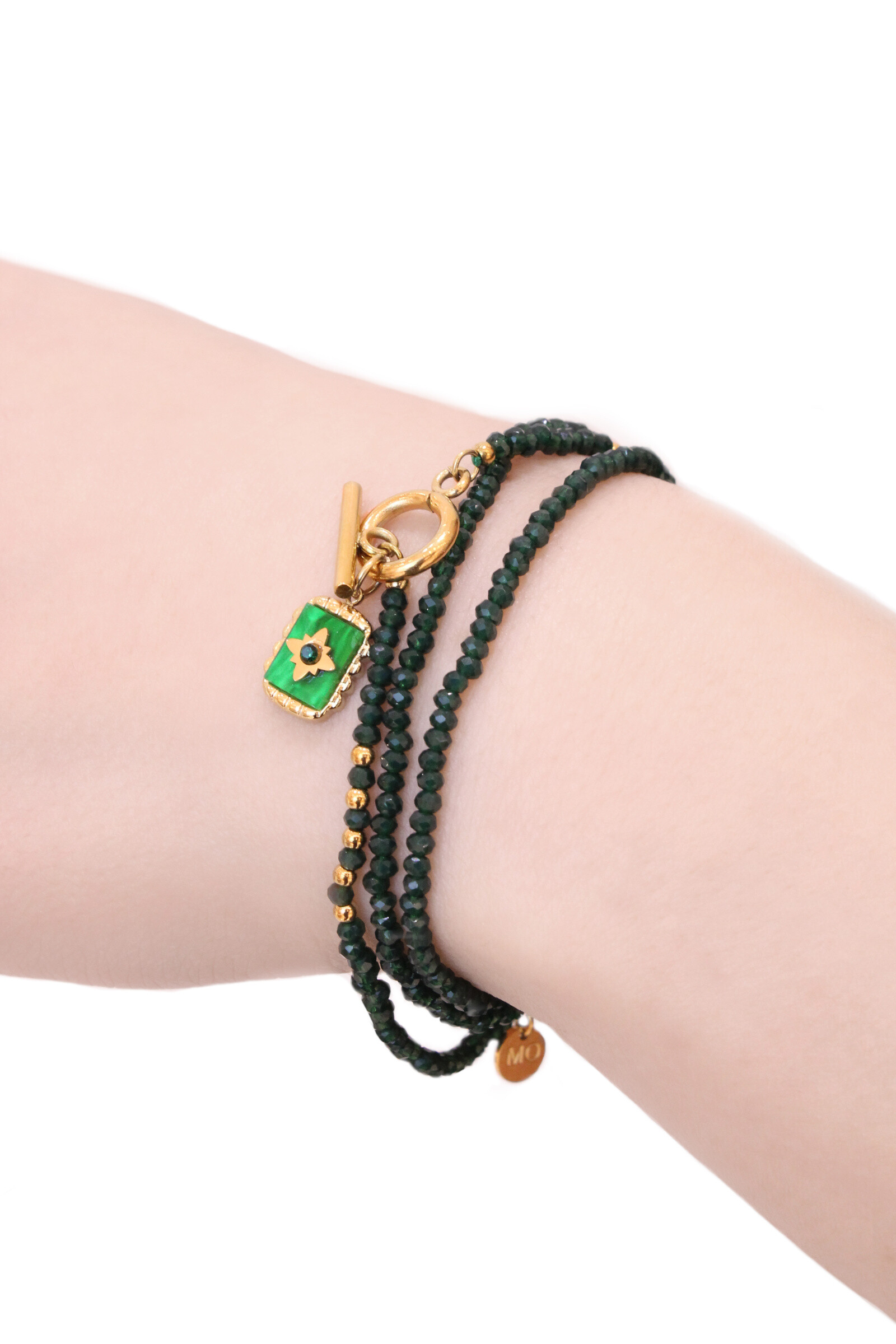 Wholesaler MAISON OKAMI - 2 in 1 collar bracelet with star pendants