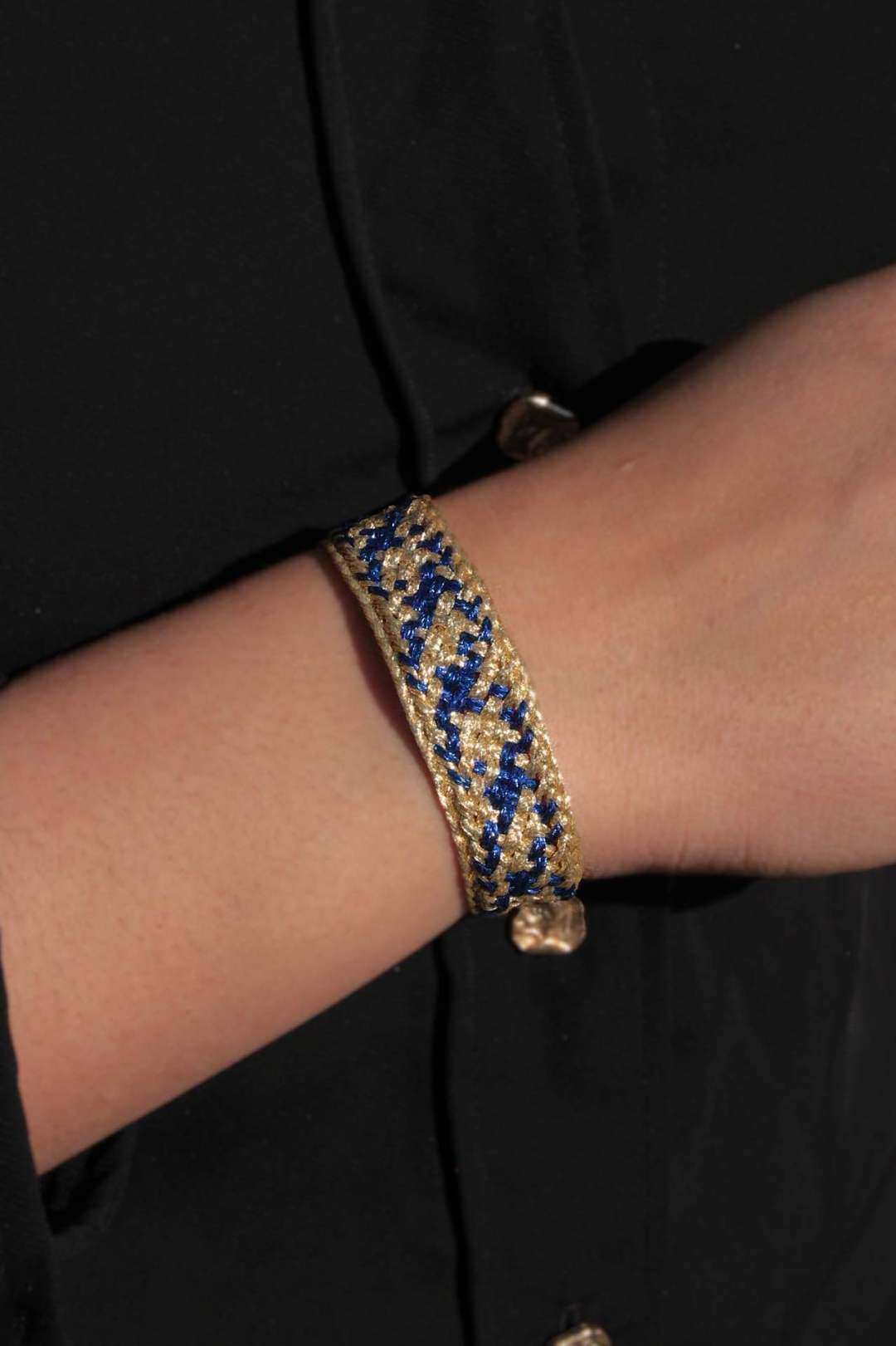 Mayorista MAISON OKAMI - Pulsera tejida ajustable