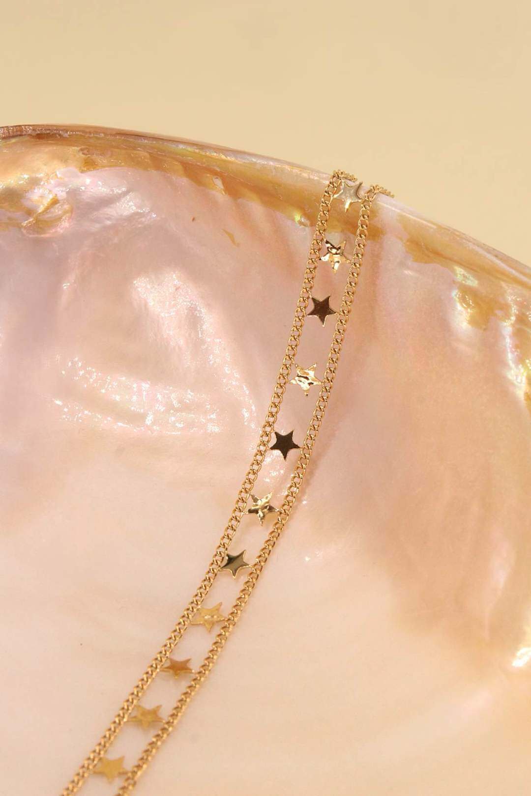 Grossista MAISON OKAMI - Bracciale a catena con stelle in acciaio inossidabile