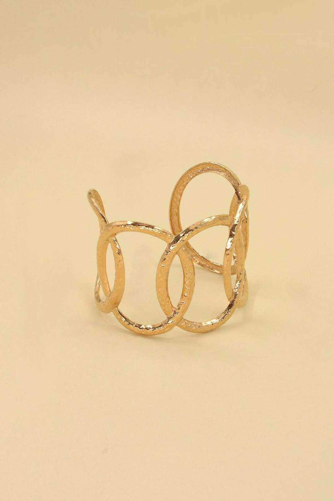 Mayorista MAISON OKAMI - Brazalete entrelazado de acero inoxidable