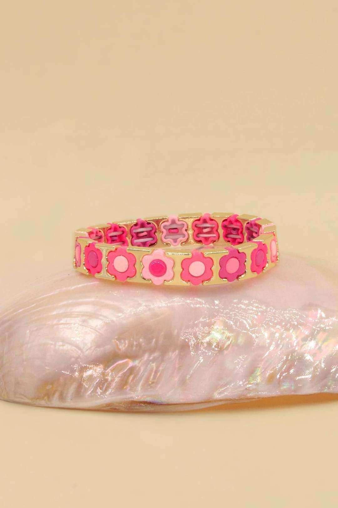 Mayorista MAISON OKAMI - Pulsera elástica de latón dorado