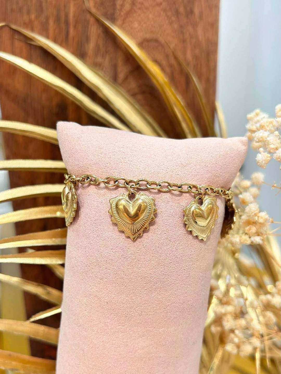 Wholesaler MAISON OKAMI - Stainless Steel Heart Bracelet