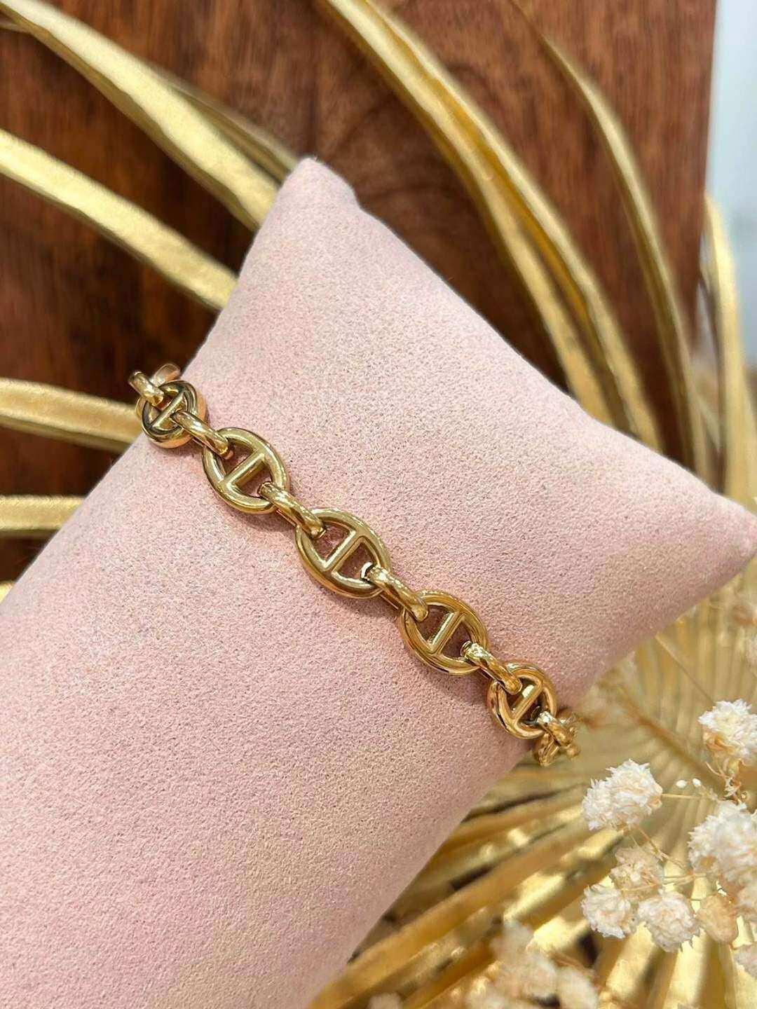 Wholesaler MAISON OKAMI - Stainless steel link chain bracelet