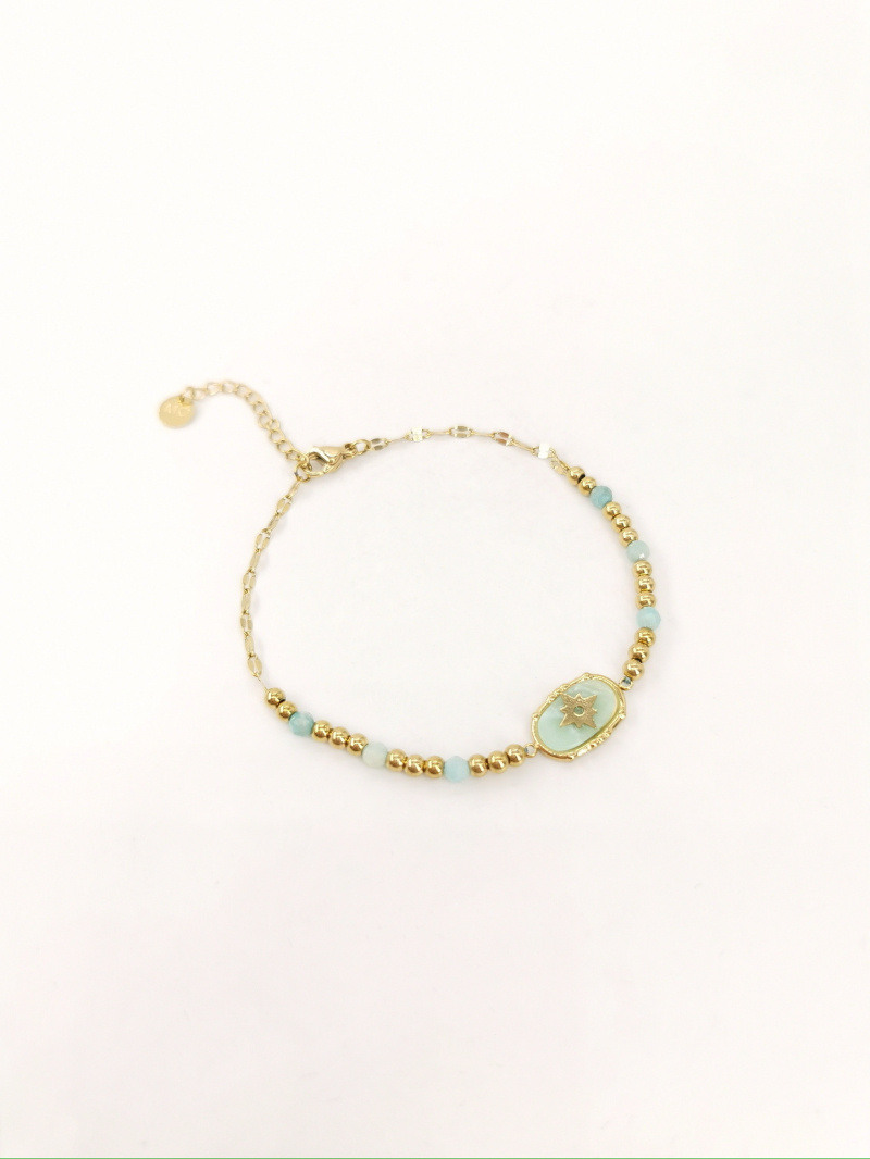 Grossiste MAISON OKAMI - Bracelet d'un motif étoilé - en Acier Inoxydable