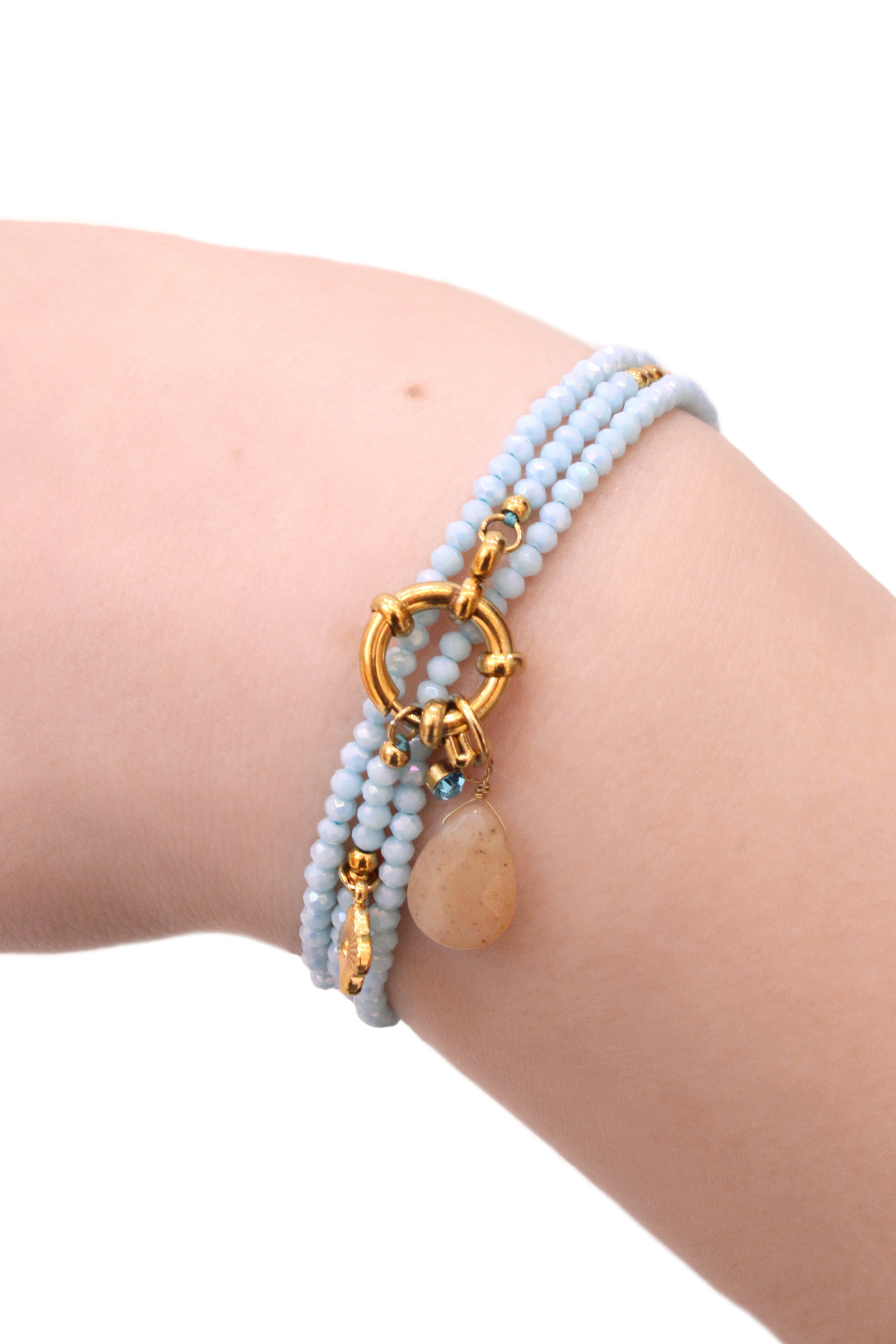 Wholesaler MAISON OKAMI - Bracelet and collar two in a pearl drop