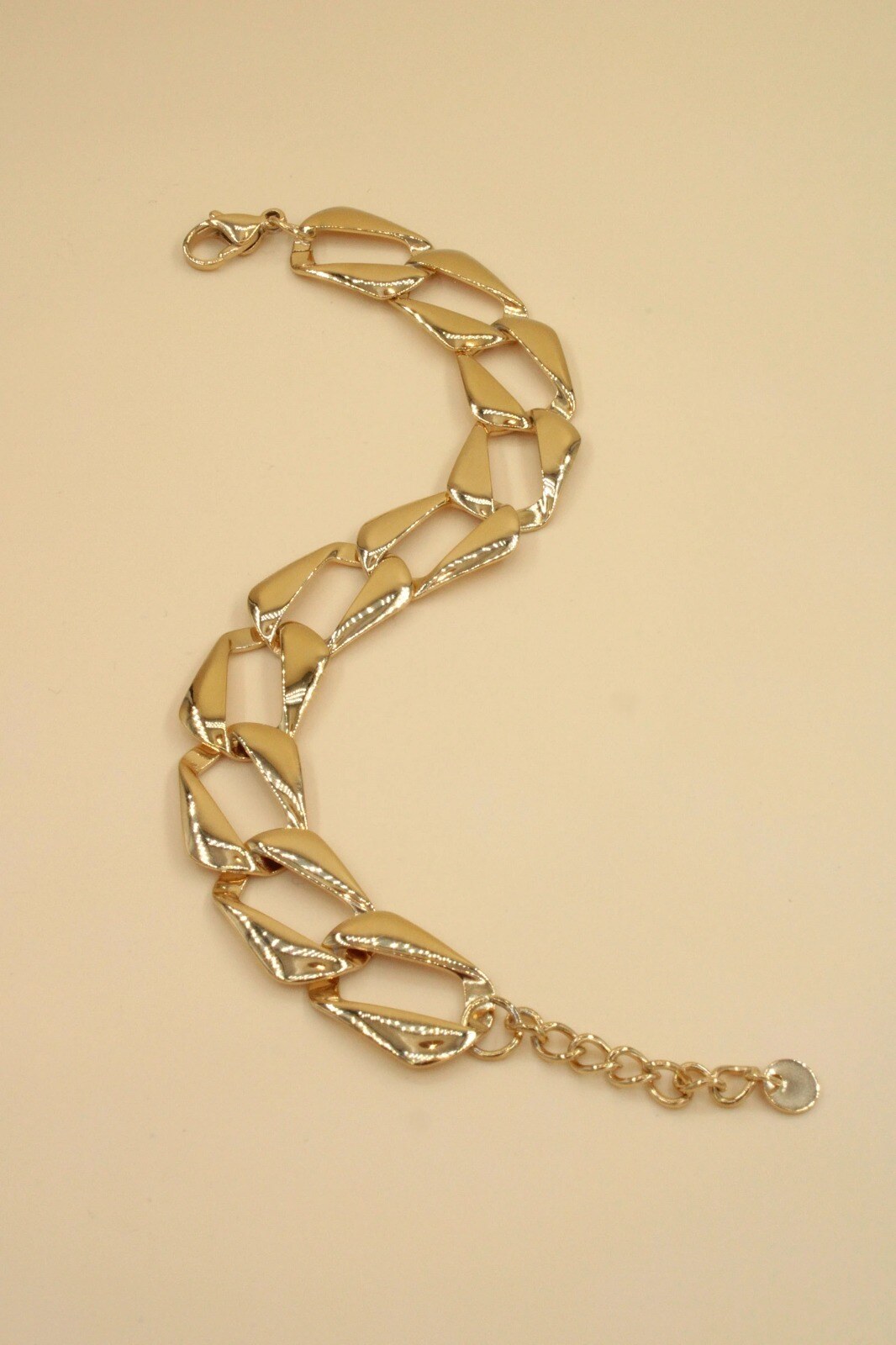 Wholesaler MAISON OKAMI - Geometric chain bracelet with large open links