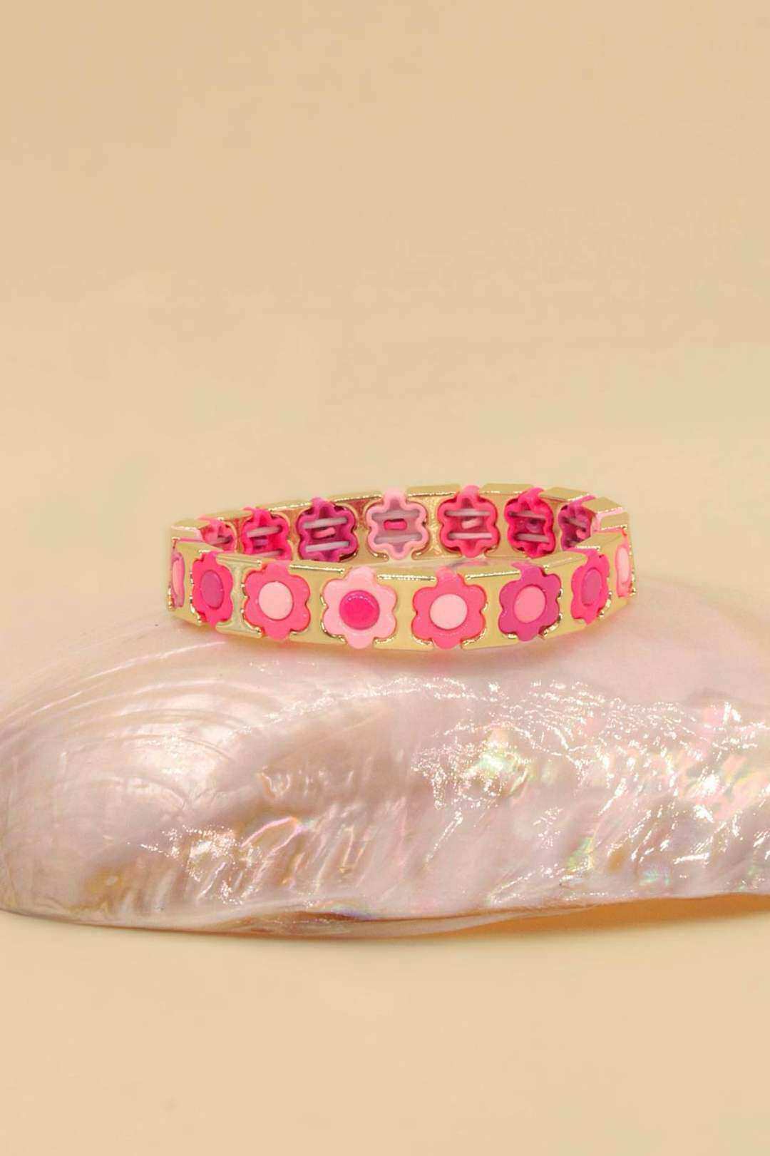 Grossista MAISON OKAMI - Bracciale elastico in ottone dorato