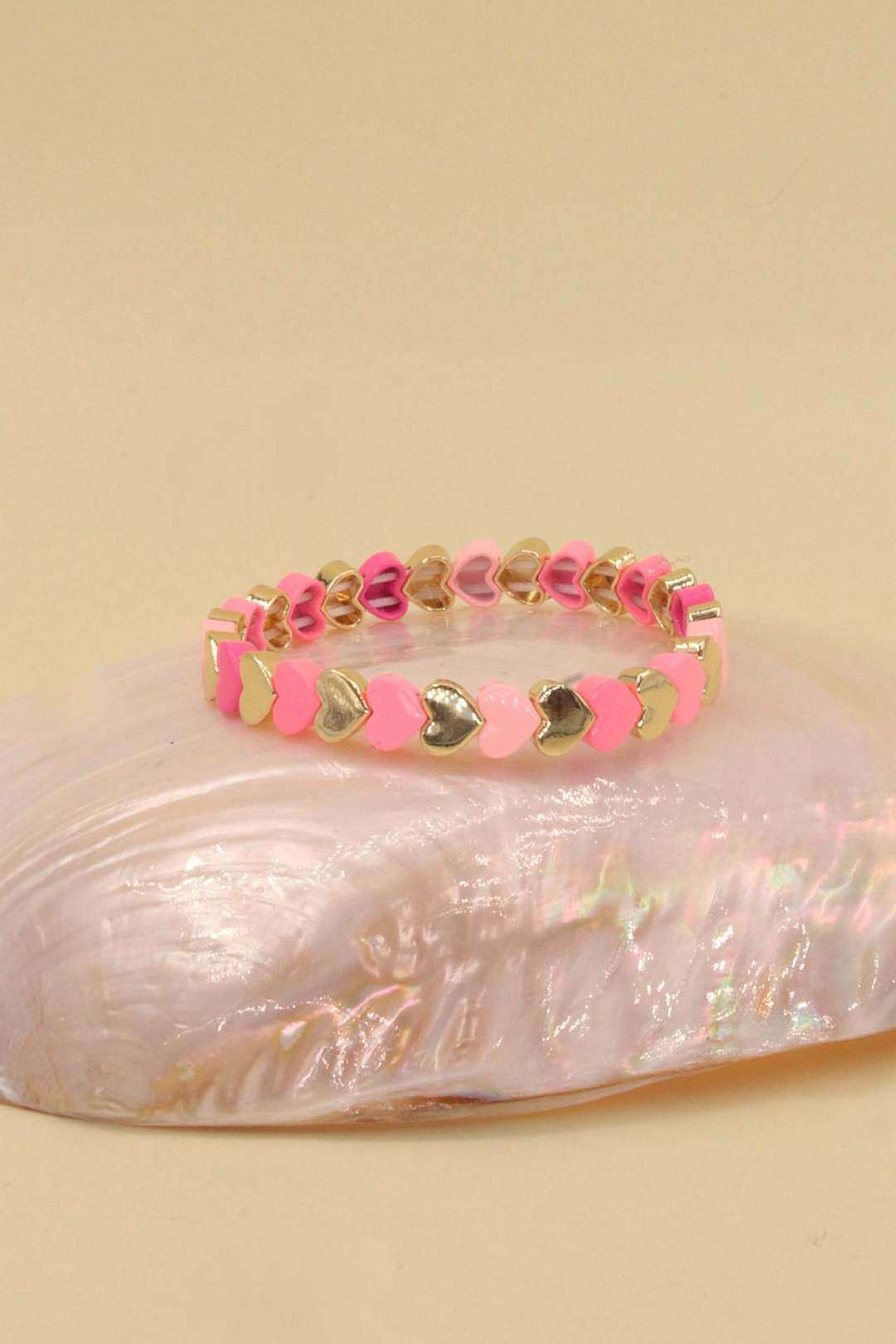 Grossiste MAISON OKAMI - Bracelet en laiton doré élastique