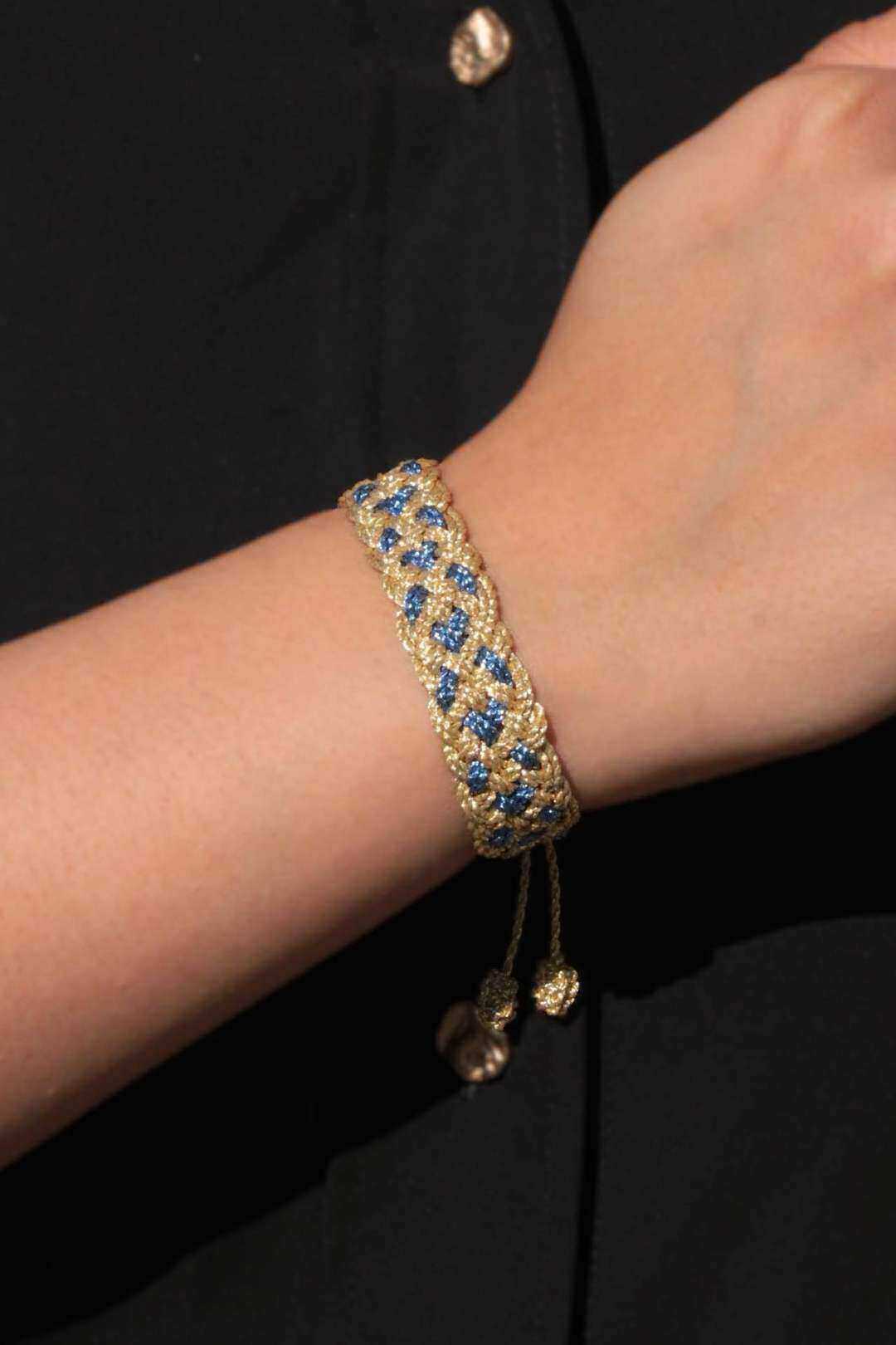 Grossista MAISON OKAMI - Bracciale intrecciato con perline
