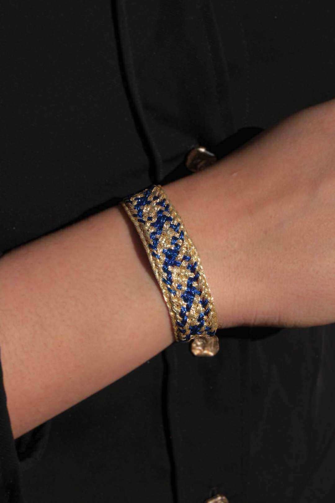 Mayorista MAISON OKAMI - Pulsera tejida ajustable