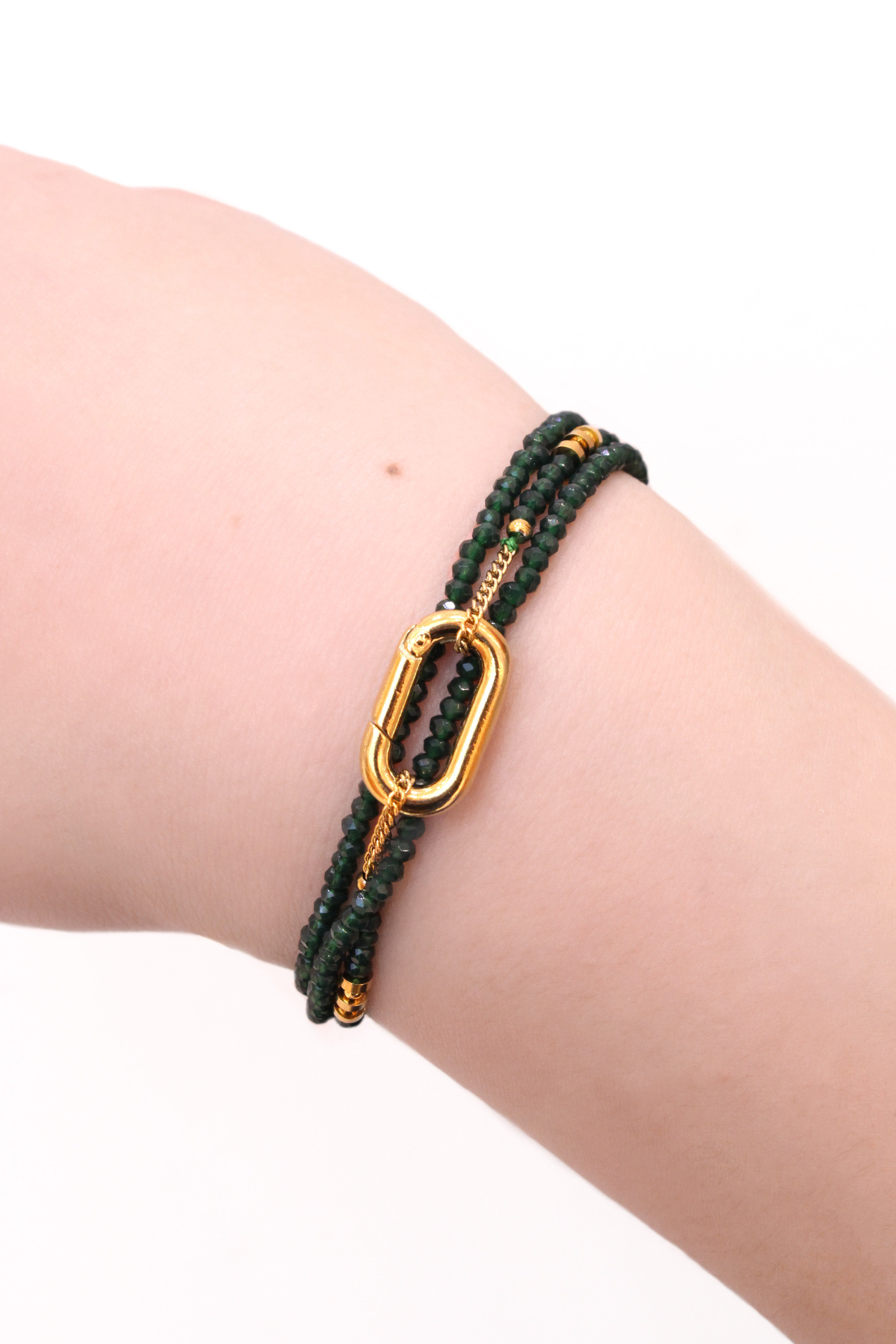 Grossiste MAISON OKAMI - Bijou deux en un perles - Bracelet et colier
