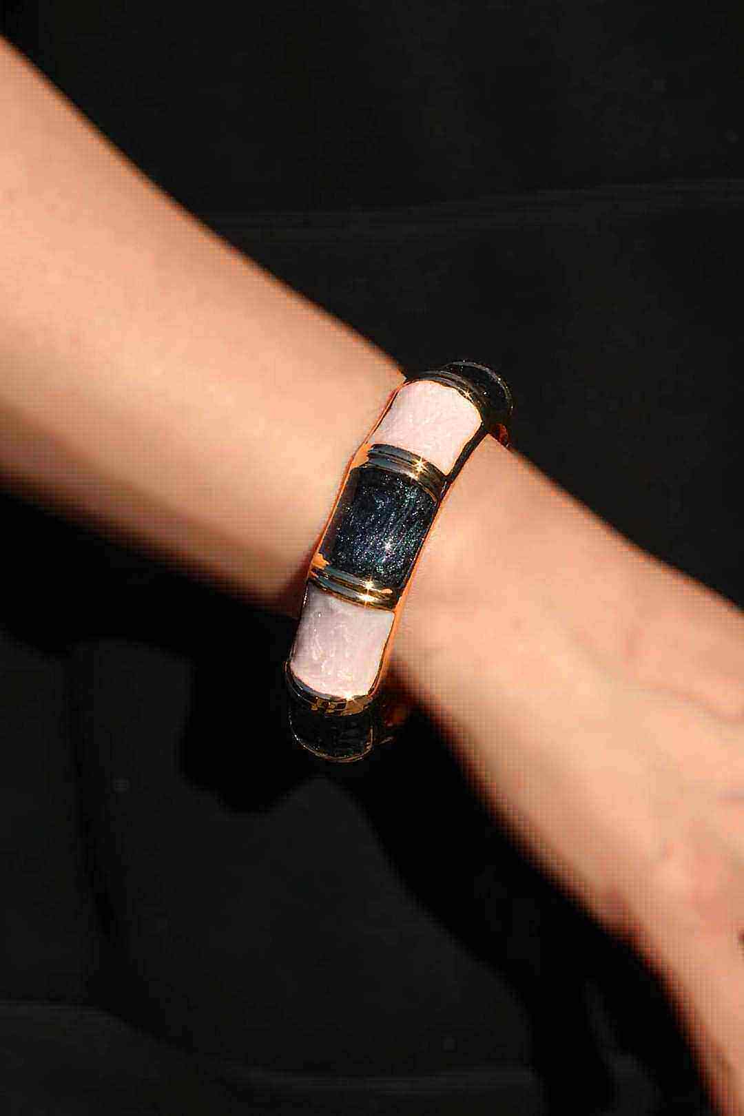 Mayorista MAISON OKAMI - Brazalete rígido de acero inoxidable