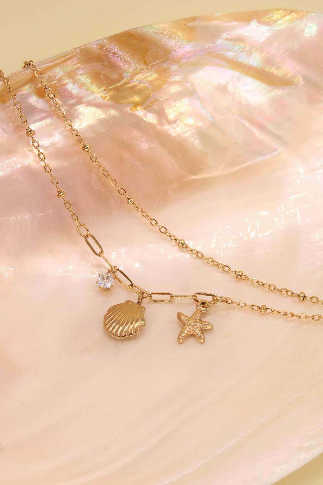 Wholesaler MAISON OKAMI - Stainless steel anklet with nautical motifs