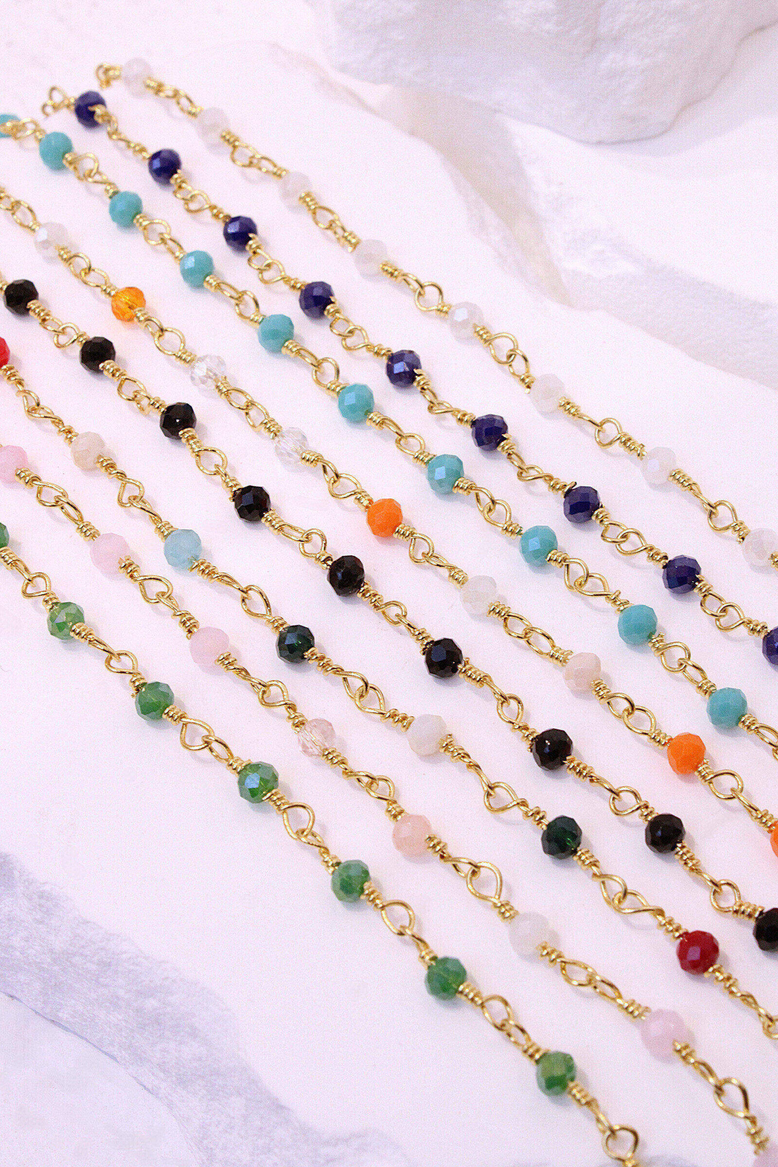 Grossista MAISON OKAMI - Akle Chain Pearls Faceted & Golden Links