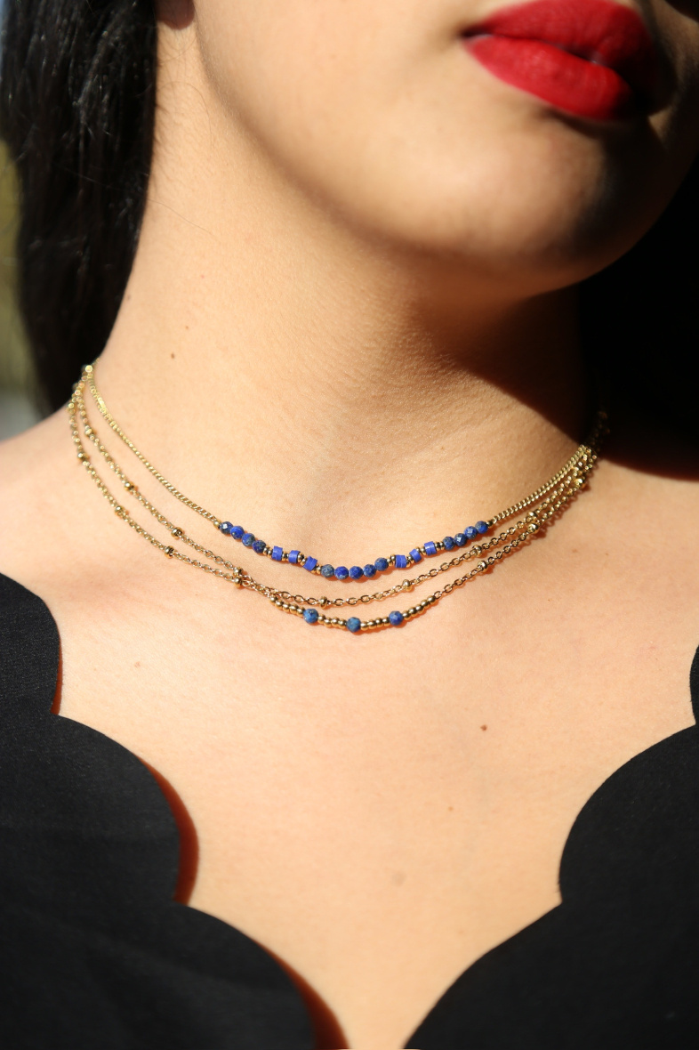 Grossiste MAISON OKAMI - Collier multi-rangs - Éclat sophistiqué par Maison Okami