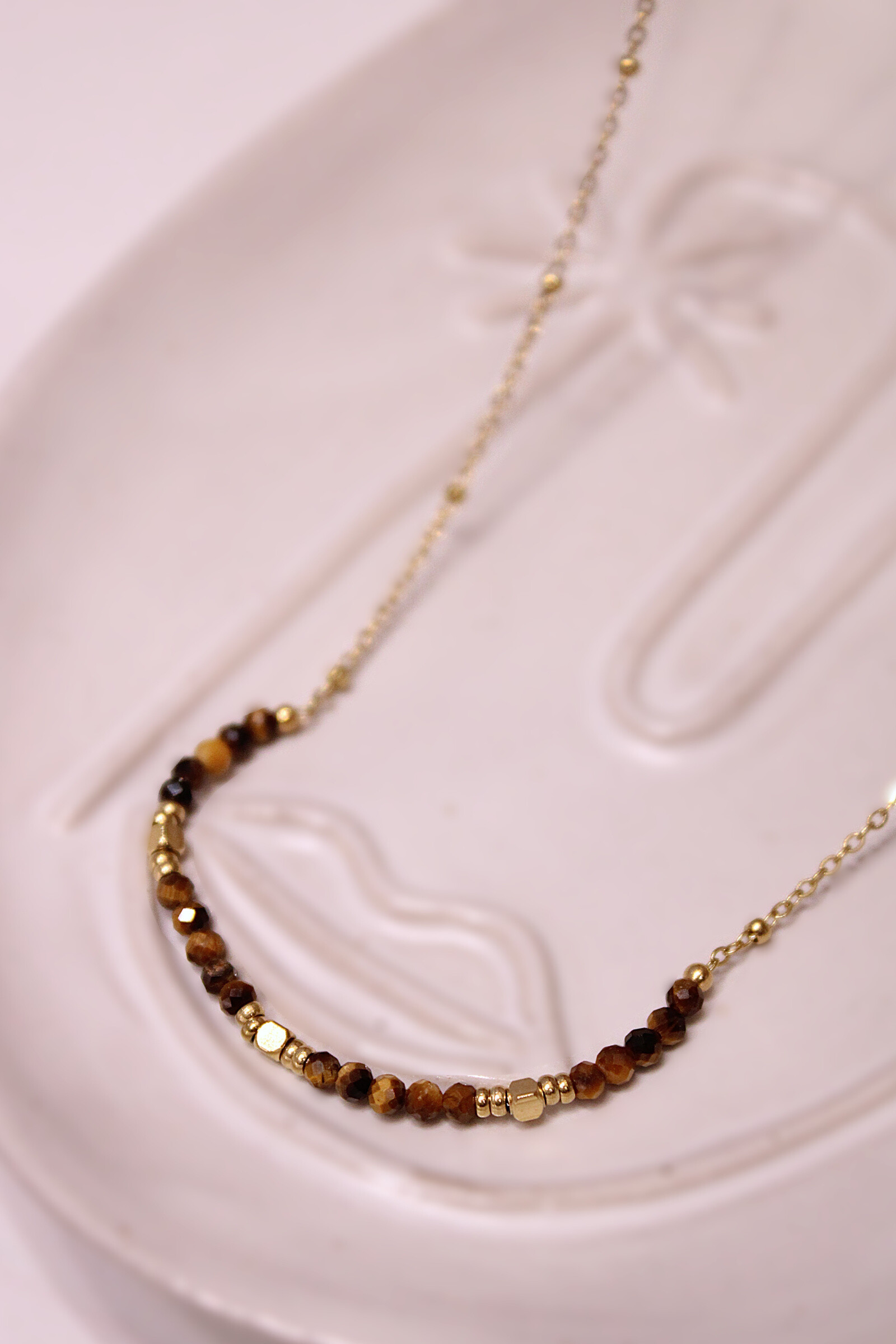 Grossiste MAISON OKAMI - Collier chaîne pierres fines