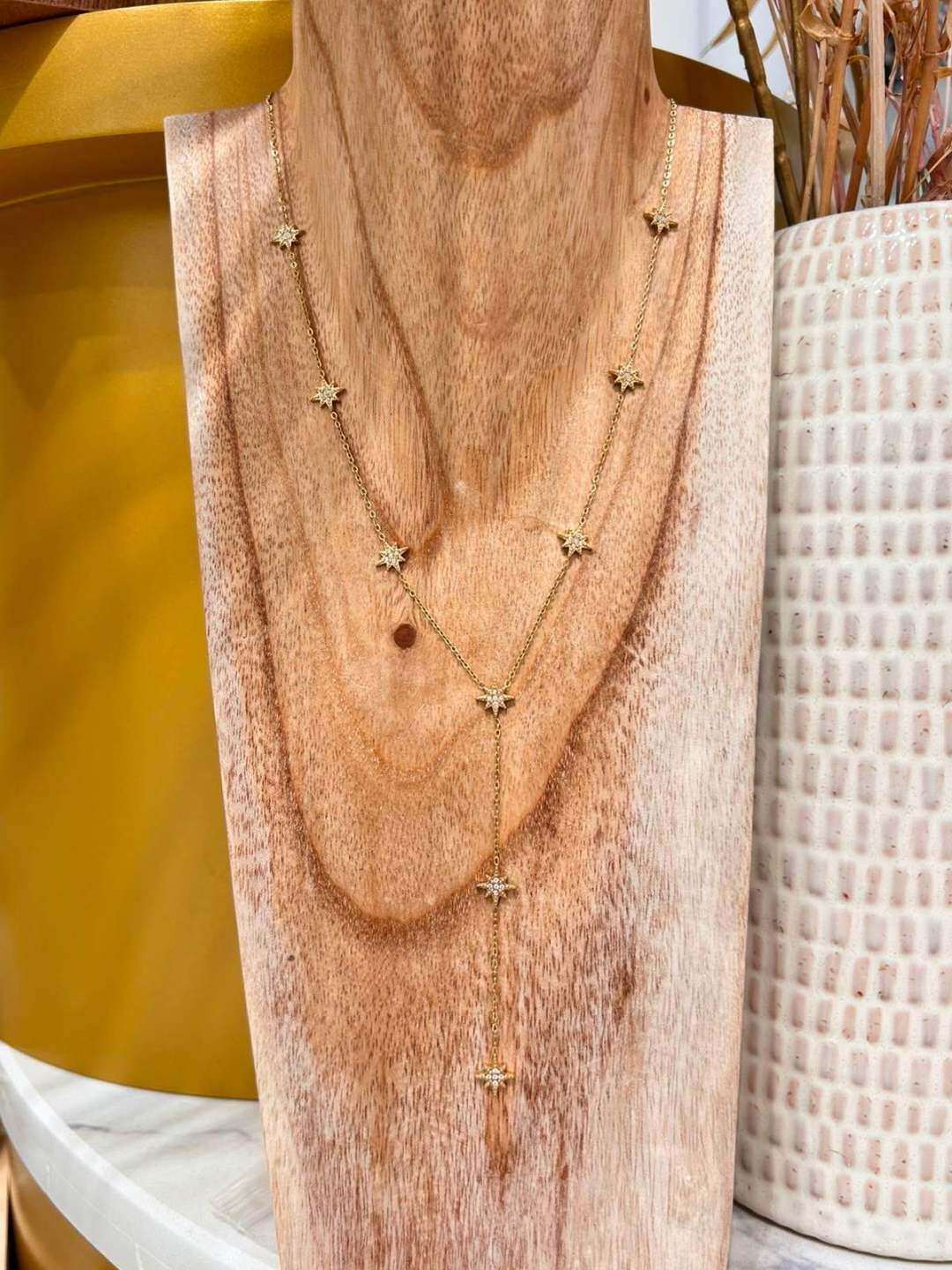 Grossista MAISON OKAMI - Collana a catena con stelle in acciaio inossidabile