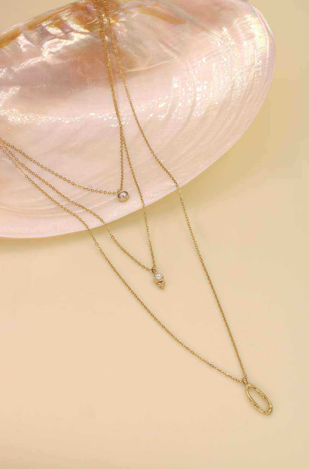 Grossiste MAISON OKAMI - Collier à maillons multiples et pendentif