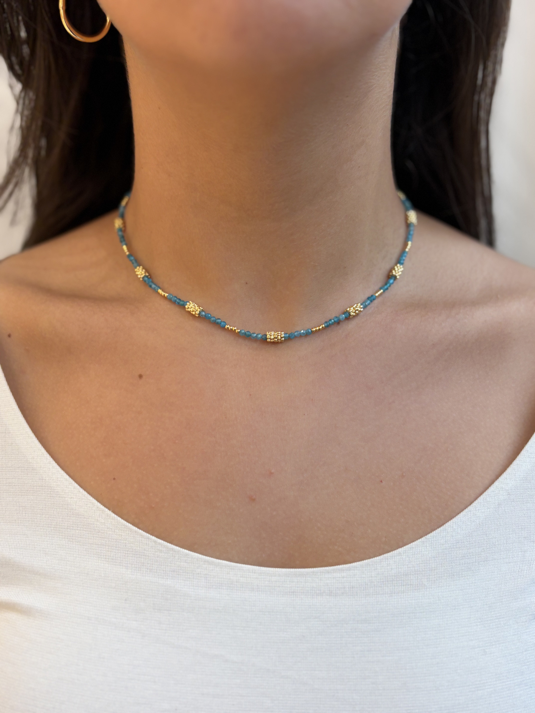 Grossiste MAISON OKAMI - Collier réglable pierre naturelle