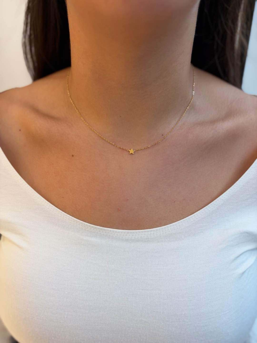 Wholesaler MAISON OKAMI - Stainless Steel Necklace with Detachable Star