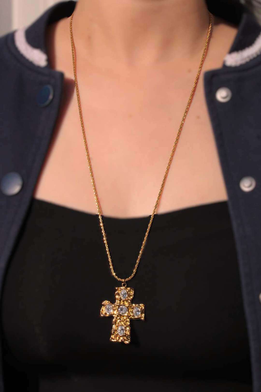 Grossiste MAISON OKAMI - Collier pendentif croix