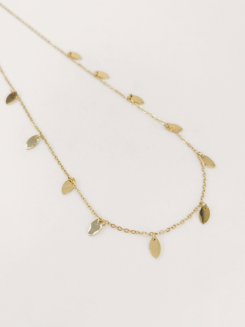 Grossiste MAISON OKAMI - Collier en acier inoxydable pampille