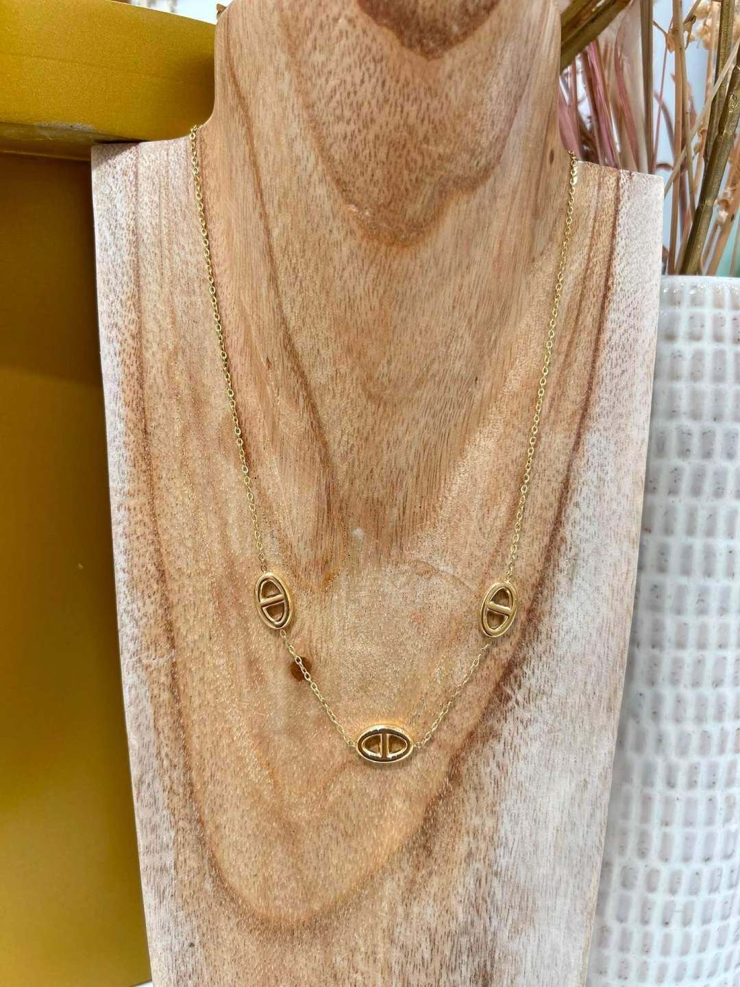Großhändler MAISON OKAMI - Halskette mit ovalen Gliedern