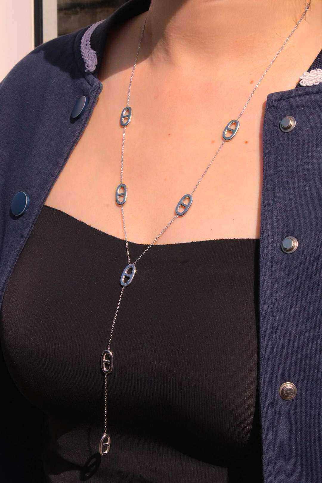 Grossista MAISON OKAMI - Collana a catena con maglie in acciaio inossidabile