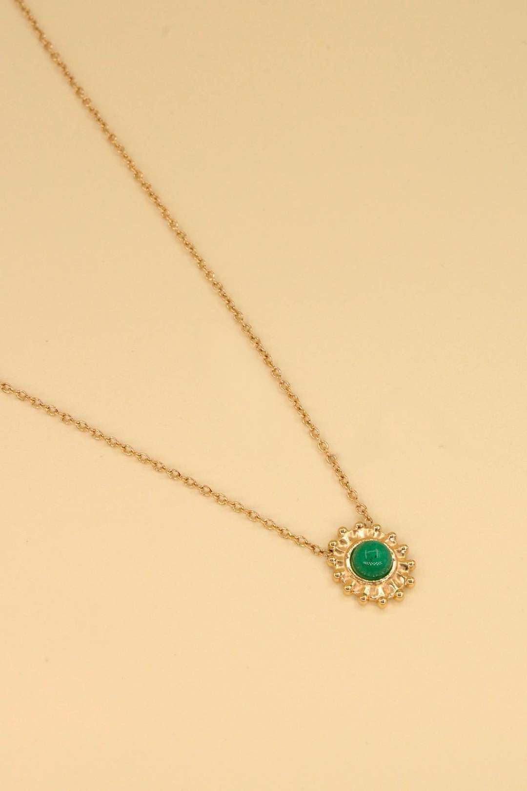 Grossiste MAISON OKAMI - Collier en Acier Inoxydable avec Pendentif Floral