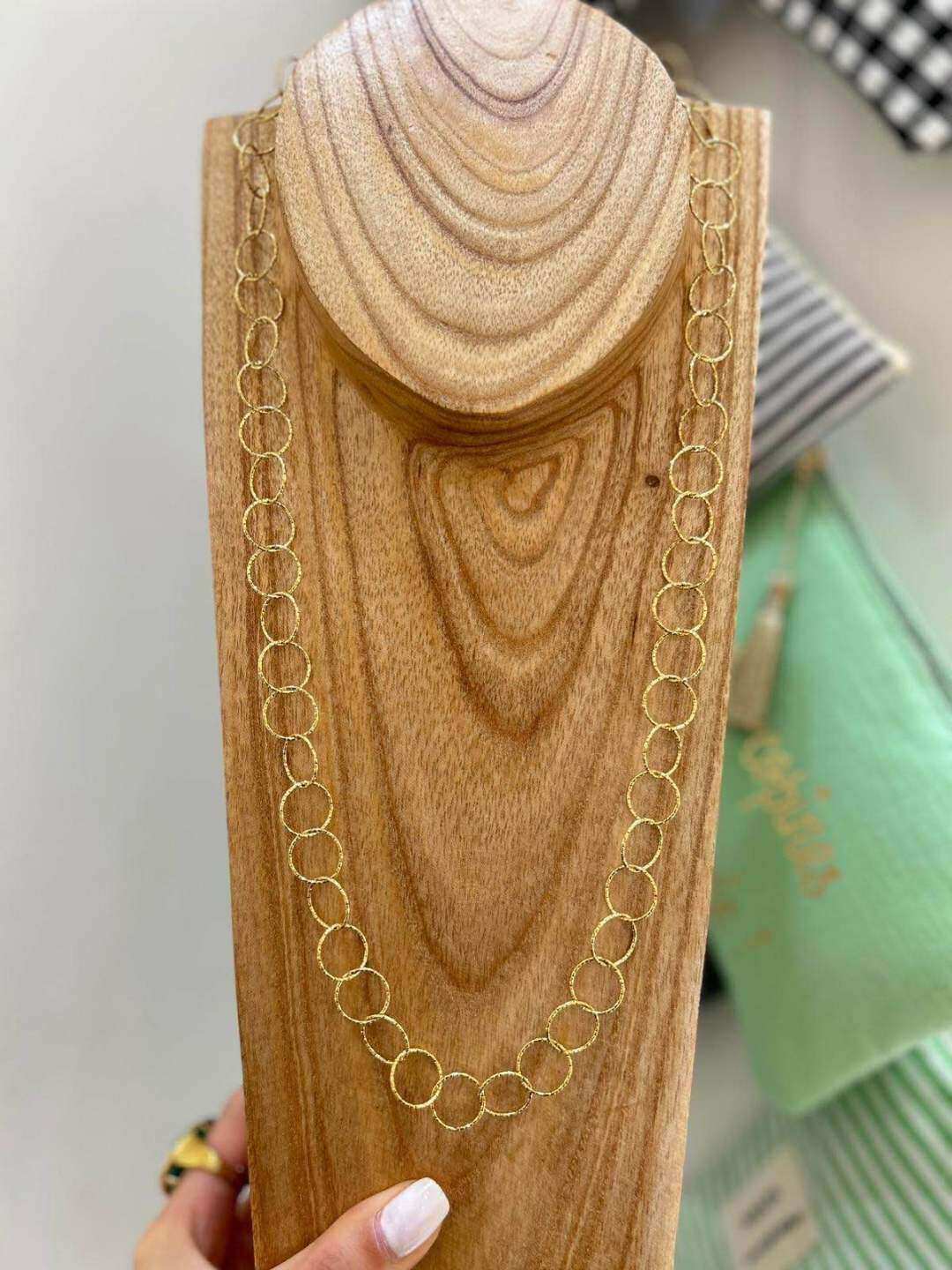 Wholesaler MAISON OKAMI - Stainless Steel Link Long Necklace