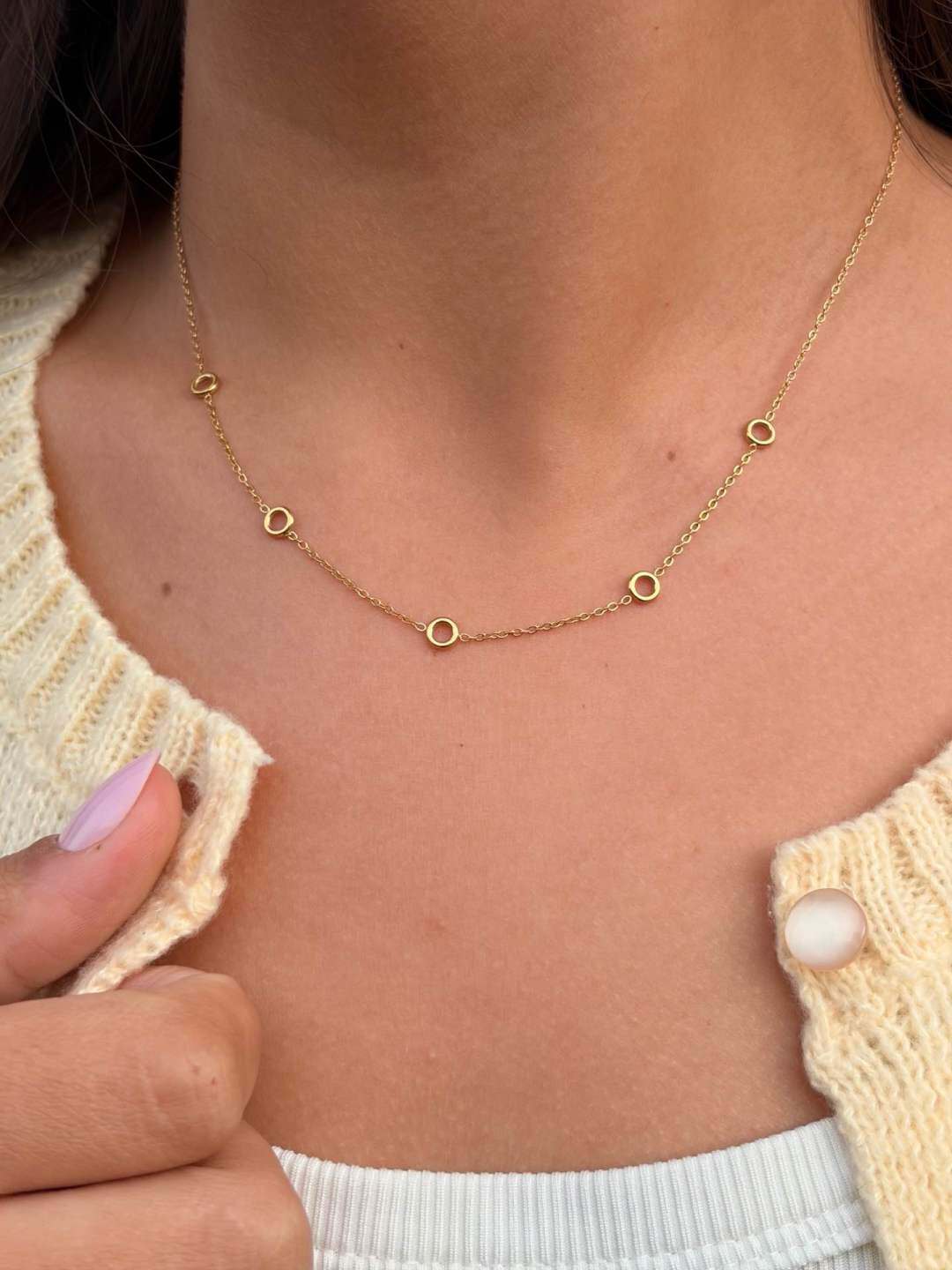 Grossiste MAISON OKAMI - Collier en Acier Inoxydable avec Maillons Ronds