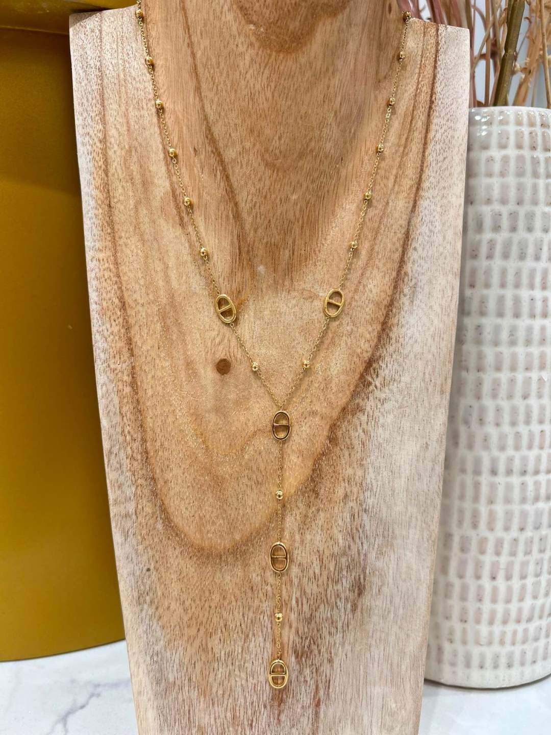 Grossista MAISON OKAMI - Collana con pendenti logo