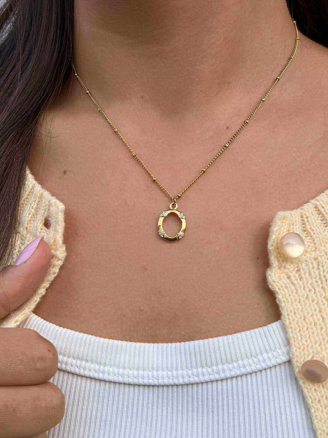 Wholesaler MAISON OKAMI - Stainless Steel Necklace with Chic Locket