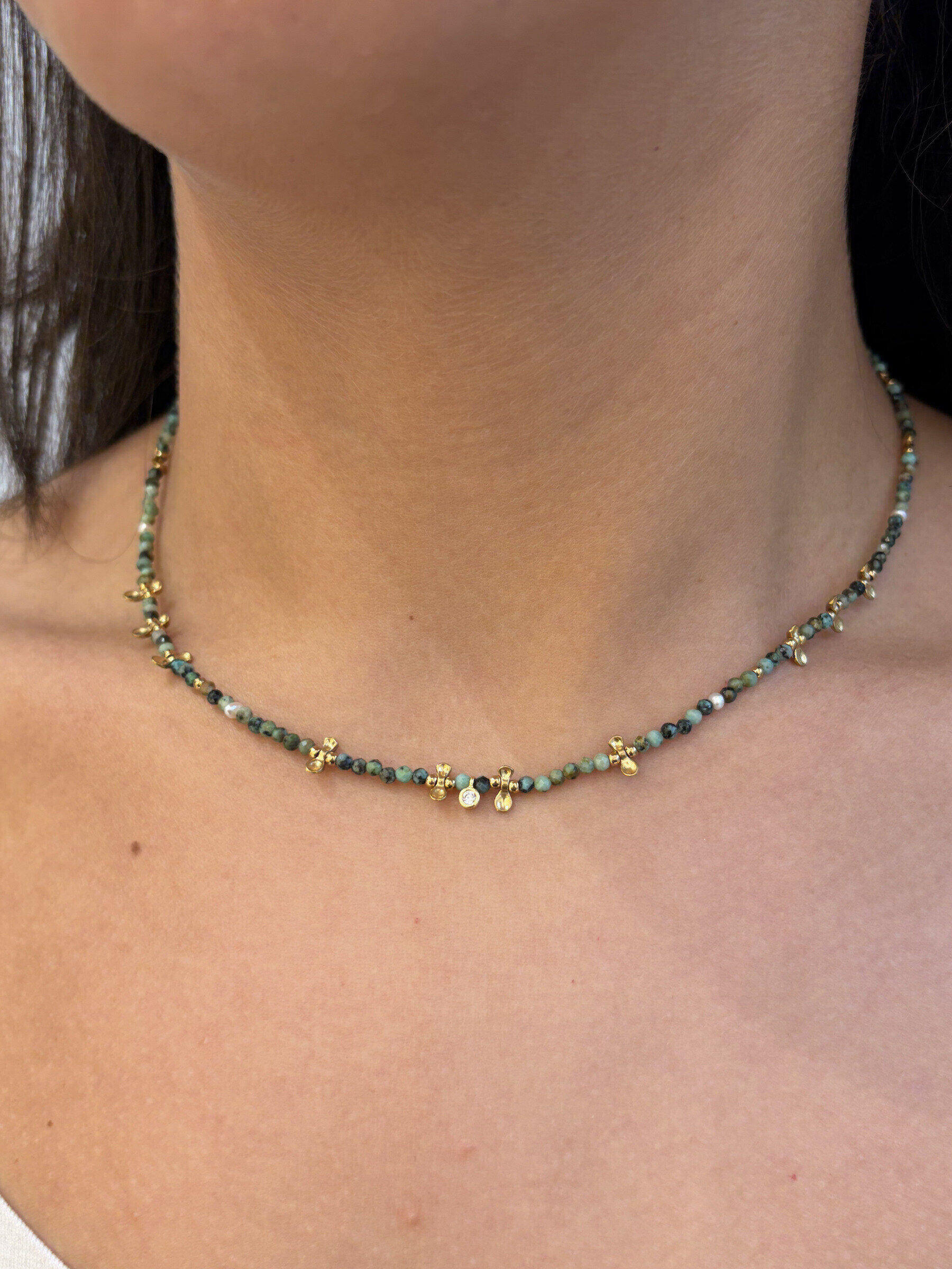 Grossiste MAISON OKAMI - Collier en pierre naturelle perles fines