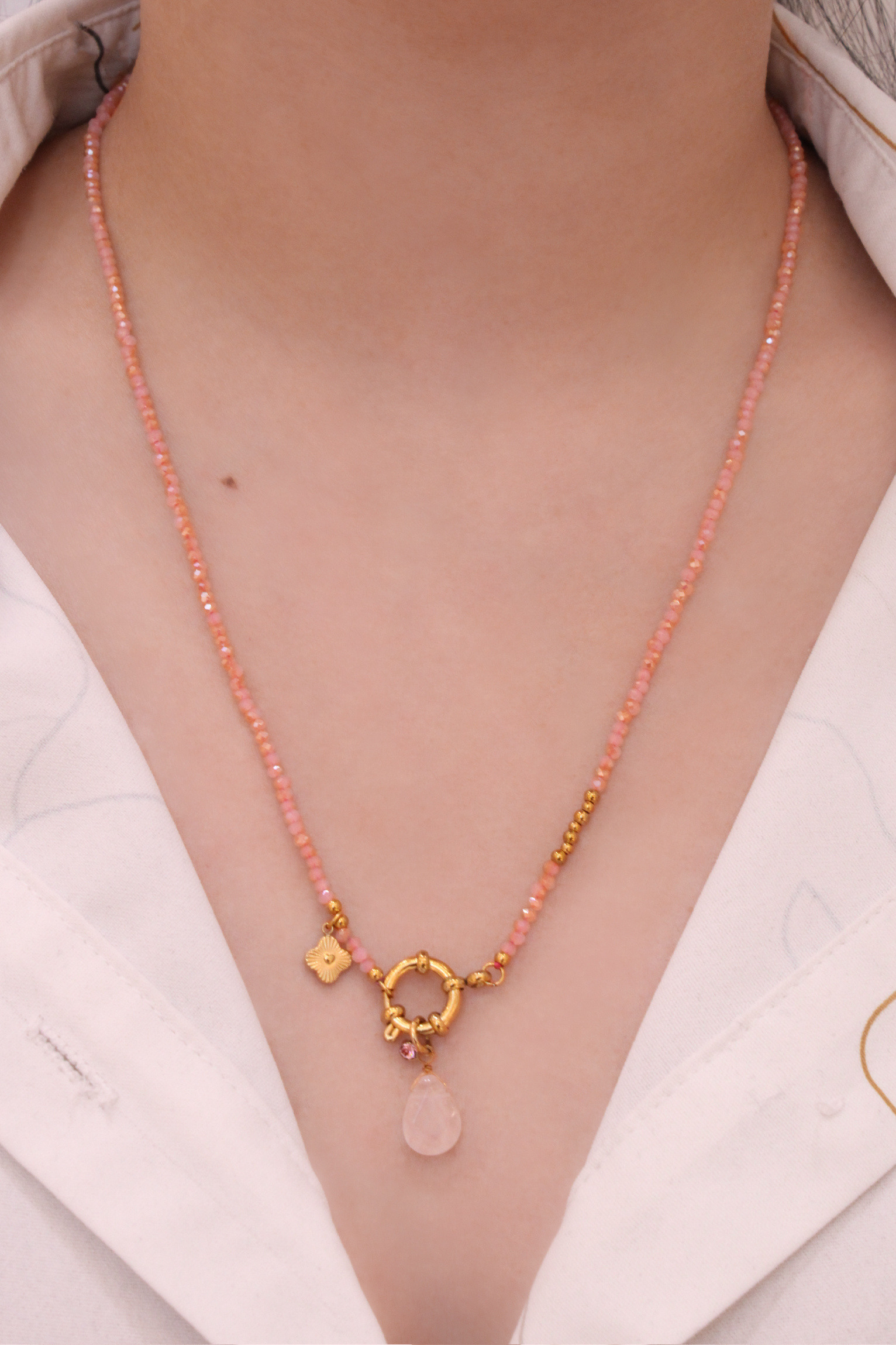 Wholesaler MAISON OKAMI - Golden gout pendant bracelet