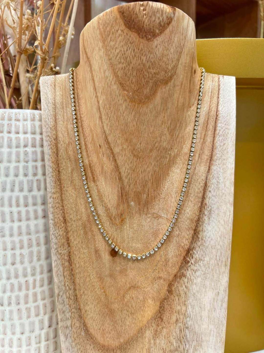 Grossista MAISON OKAMI - Collana sottile scintillante