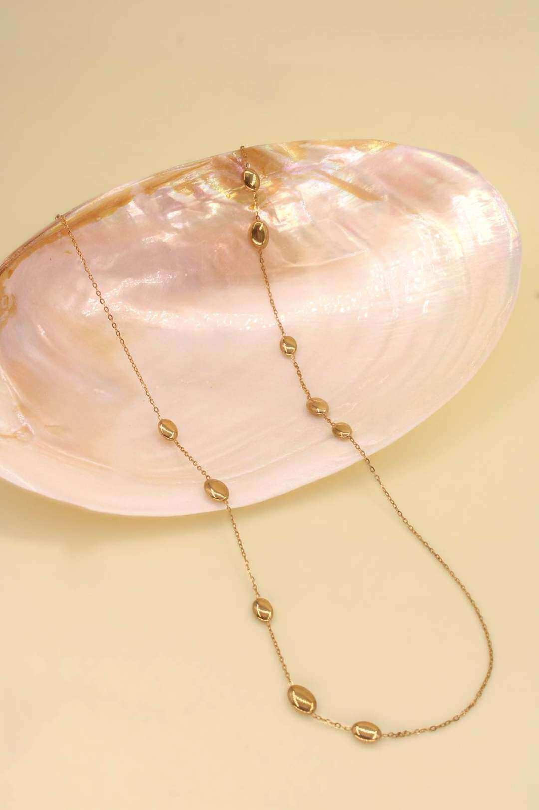 Grossiste MAISON OKAMI - Collier avec pendentifs ovales