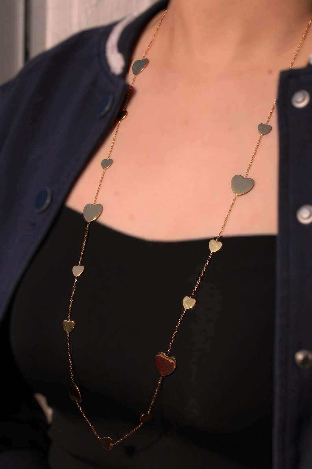 Wholesaler MAISON OKAMI - Stainless steel heart necklace