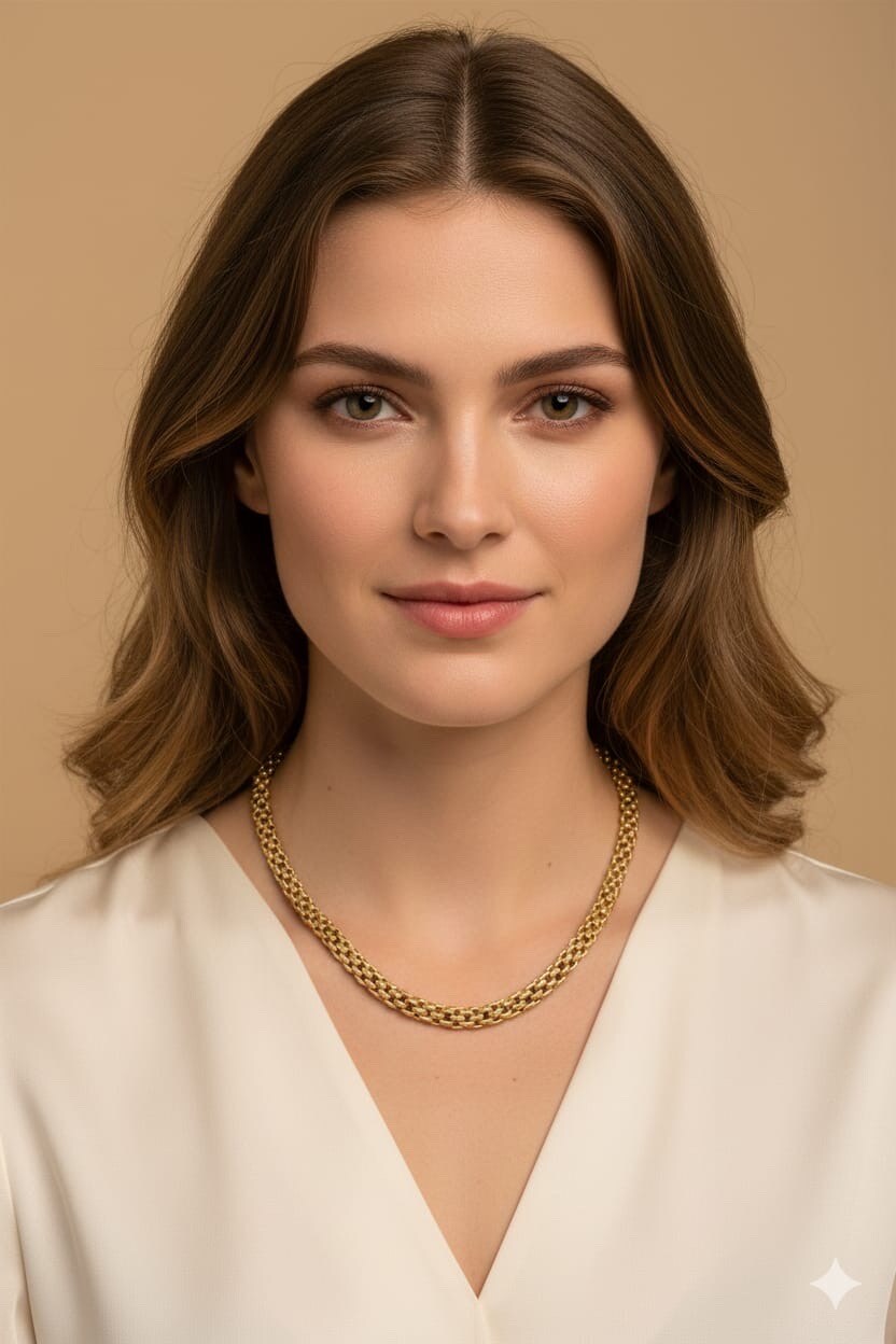 Wholesaler MAISON OKAMI - Interlinked Stainless Steel Chain Necklace