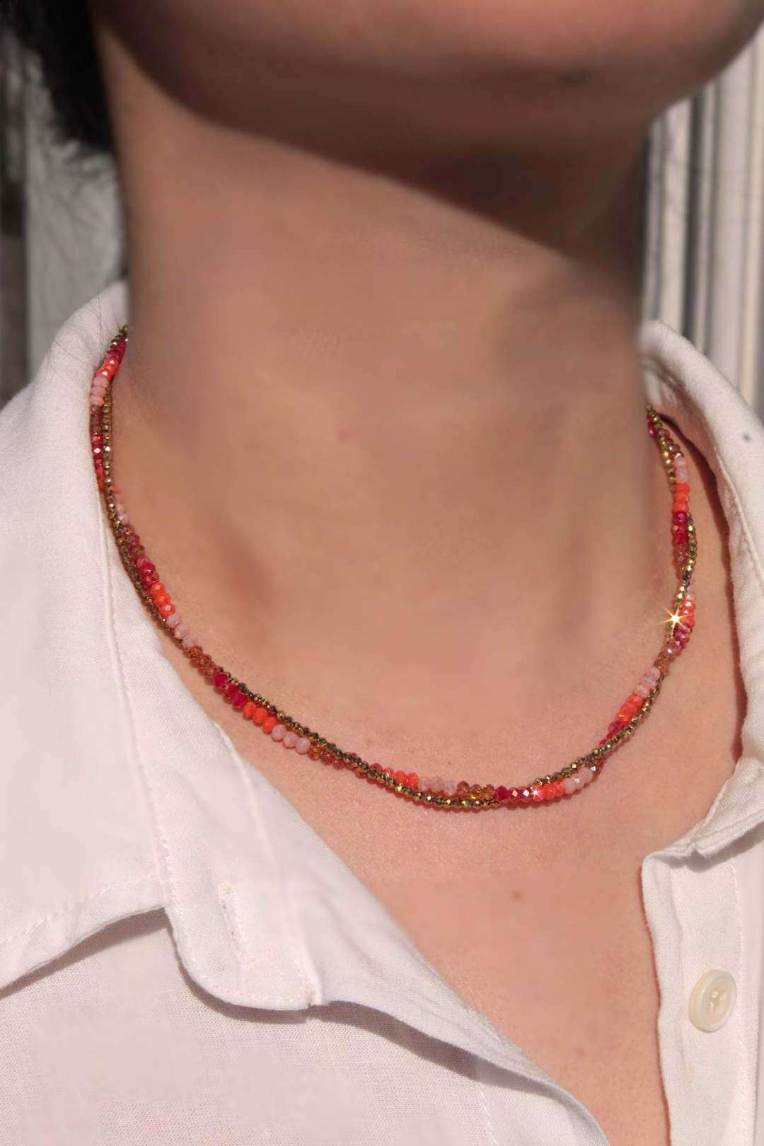 Grossiste MAISON OKAMI - Collier en Acier Inoxydable avec Maillons et Motifs Éléguants