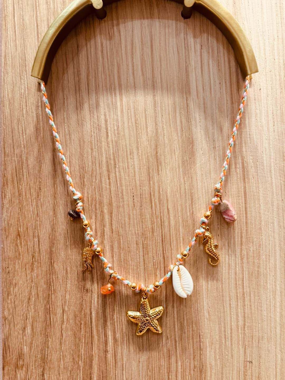 Wholesaler MAISON OKAMI - Authentic Necklace with Starfish and Seahorses