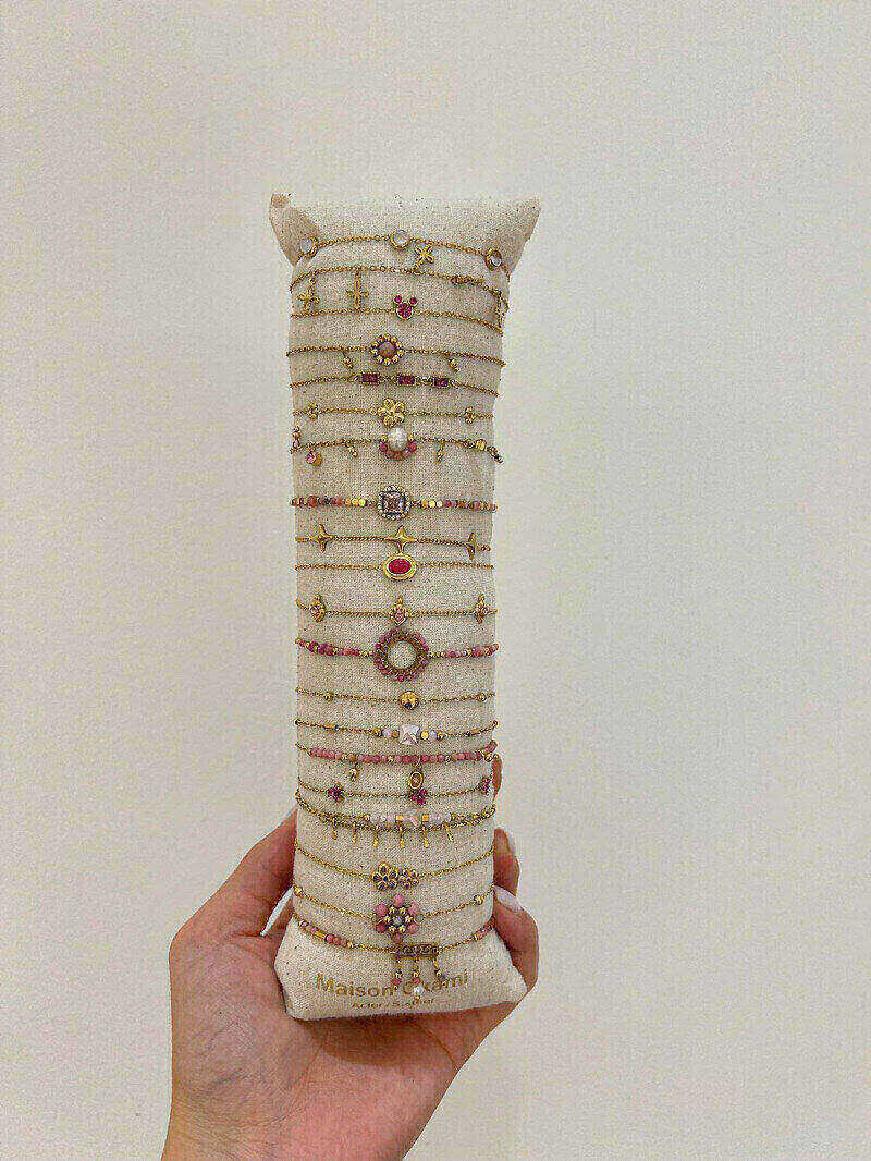 Grossiste MAISON OKAMI - Bracelets en Acier Inoxydable avec Motifs Élégants et Fermoir Pratique