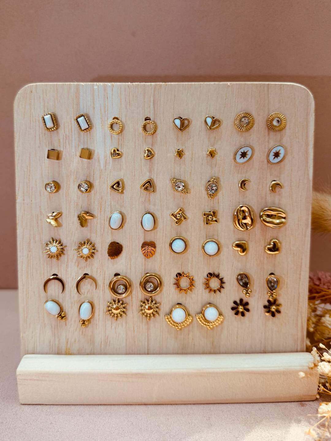 Grossiste MAISON OKAMI - Boucles d'oreilles assorties en acier inoxydable